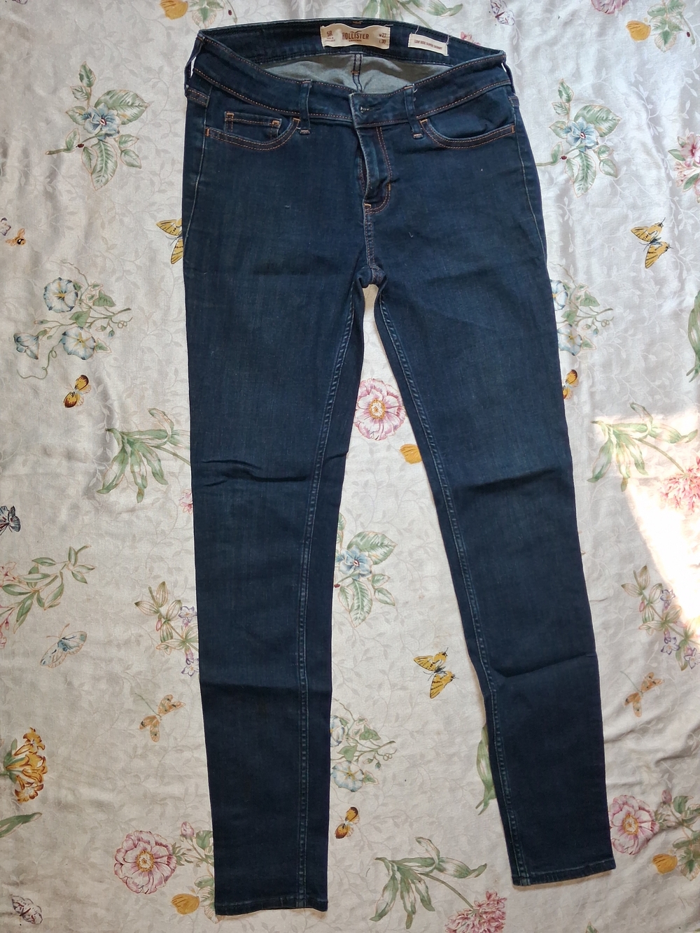 Hollister Womens Dark Indigo Skinny Jeans